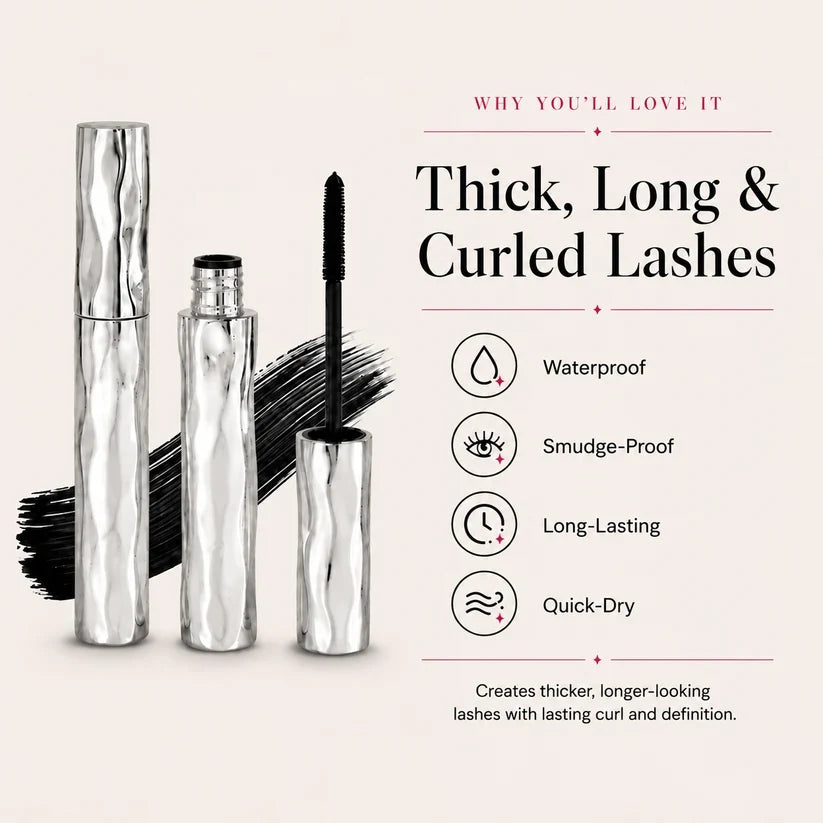 Waterproof Curling & Lengthening Mascara